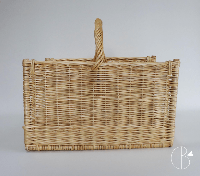 Panier à bois rectangulaire 