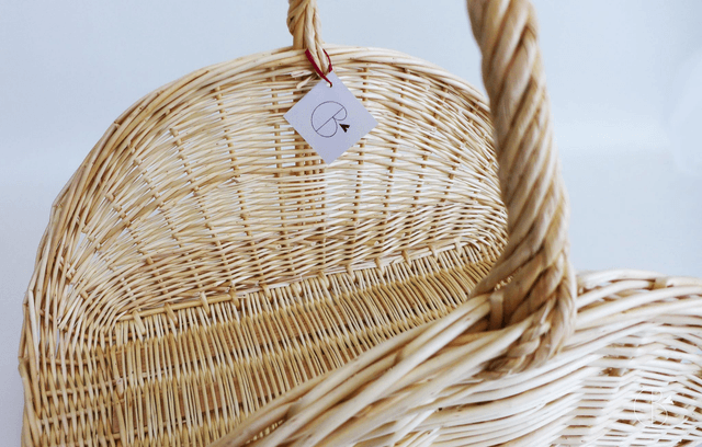 Panier à bois Eventail