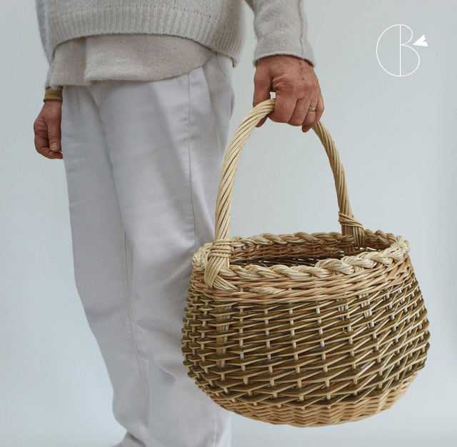 Panier boule bordure roulée