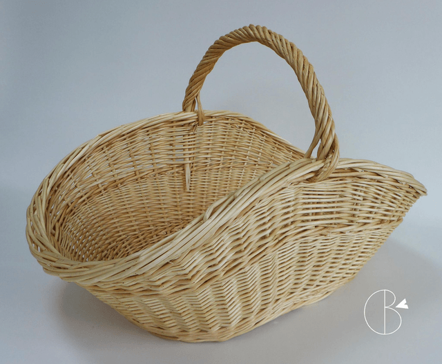 Panier à bois Papillon